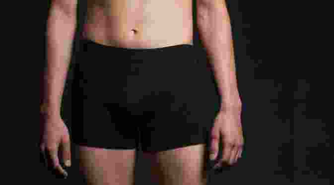 Penampakan celana dalam anti kentut untuk pria