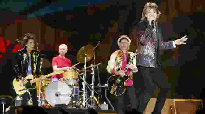 Band Veteran asal Inggris The Rolling Stones mengelar konser bertajuk 