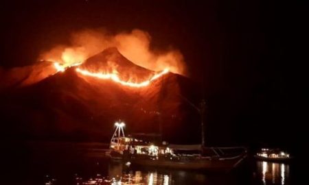 Polri Menyimpulkan Kebakaran GIli Lawa Dikarenakan Faktor Alam