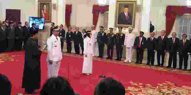 Usai Dilantik Gubernur Dan Wagub NTB Langsung Diberi Tugas Jokowi