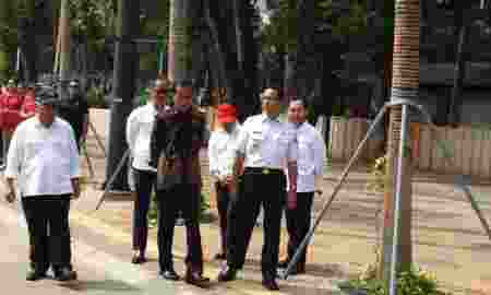 Jokowi Tinjau Fasilitas Disabilitas Di GBK