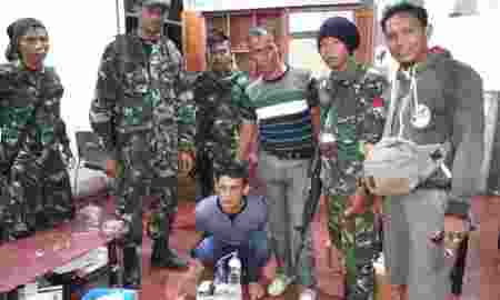 Prajurit TNI Menangkap Pengedar Sabu Di Palu