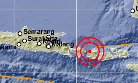 Gempa Hari Ini Menguncang Mataram NTB Berkekuatan 5.7 SR