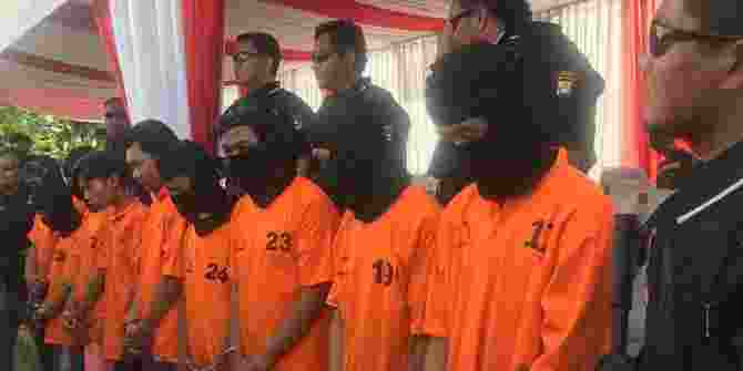 Polisi Berhasil Amankan 9 Pelaku Penganiayaan Dan Pencurian Bintaro