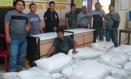 Polisi Gagalkan Penyelundupan 41 Karung Miras Cap Tikus