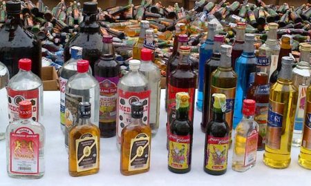 Polres Serang Sita Ratusan Botol Miras Di Tempat Hiburan