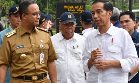 Jokowi Menampik Hubungan dengan Anies Tak Baik
